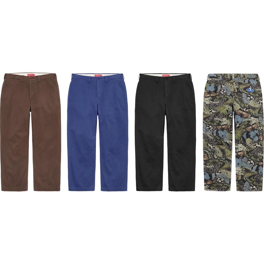 Supreme Chino Pant released during fall winter 21 season