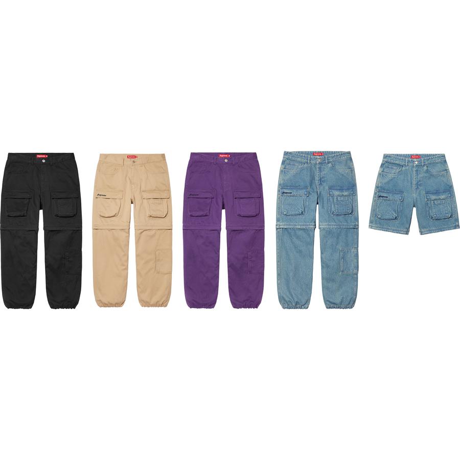 Supreme Zip-Off Utility Pant released during fall winter 21 season