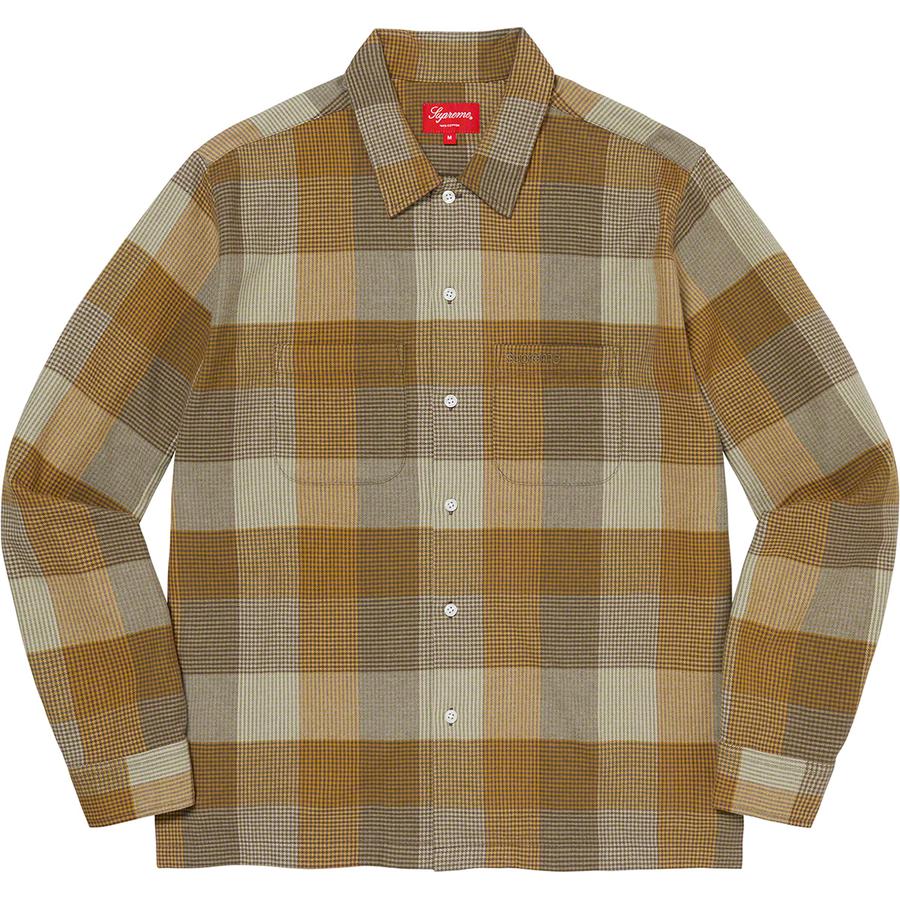 Details on Plaid Flannel Shirt  from fall winter
                                                    2021 (Price is $128)