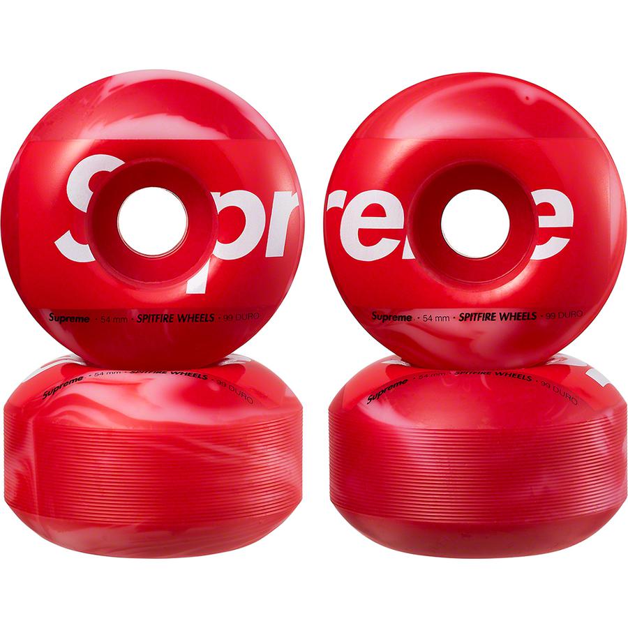 Details on Supreme Spitfire Shop Wheels (Set of 4)  from fall winter
                                                    2021 (Price is $36)