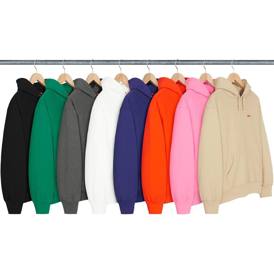 Supreme Small Box Hooded Sweatshirt releasing on Week 8 for fall winter 2021