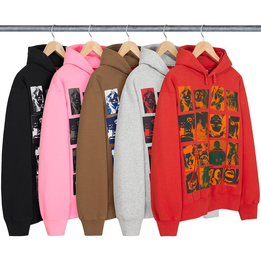 Supreme Collage Grid Hooded Sweatshirt releasing on Week 7 for fall winter 2021