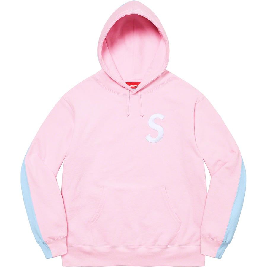 Details on S Logo Split Hooded Sweatshirt  from fall winter
                                                    2021 (Price is $168)