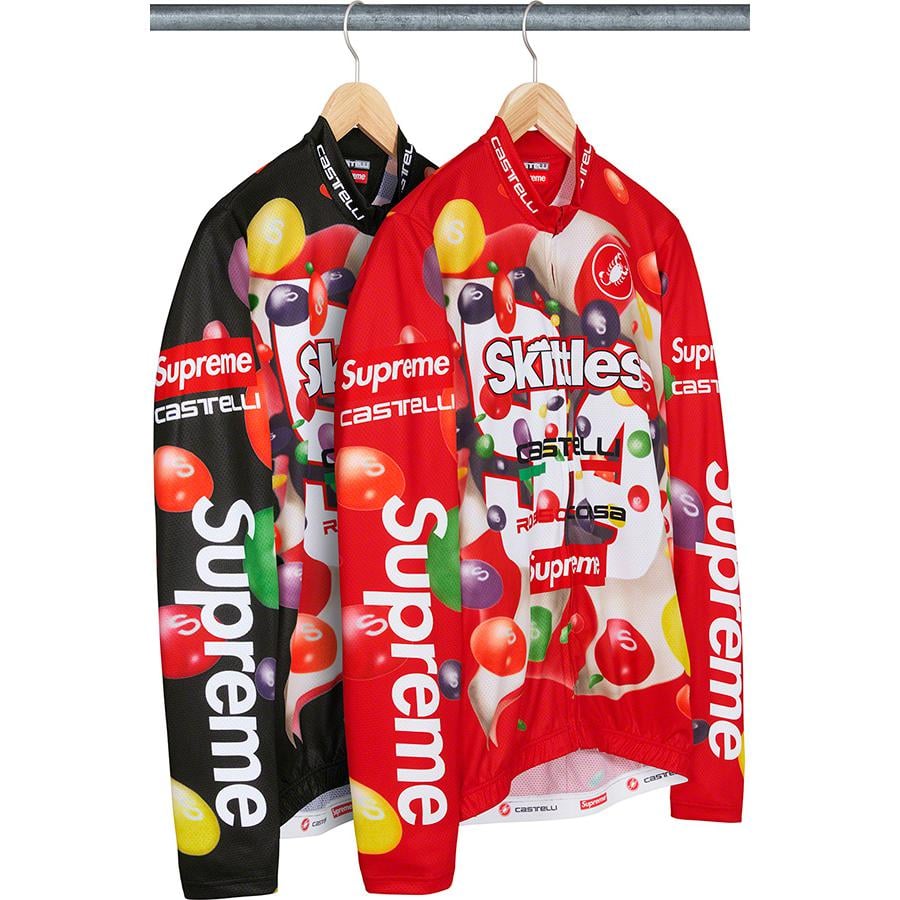 Skittles <wbr>Castelli L S Cycling Jersey - fall winter 2021 - Supreme