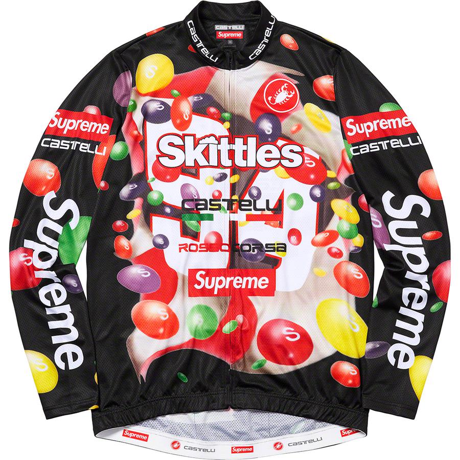 Details on Supreme Skittles <wbr>Castelli L S Cycling Jersey  from fall winter
                                                    2021 (Price is $198)