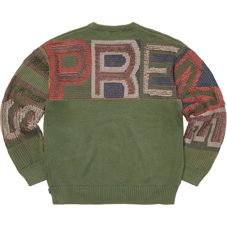 Details on Chenille Logo Sweater  from fall winter
                                                    2021 (Price is $168)
