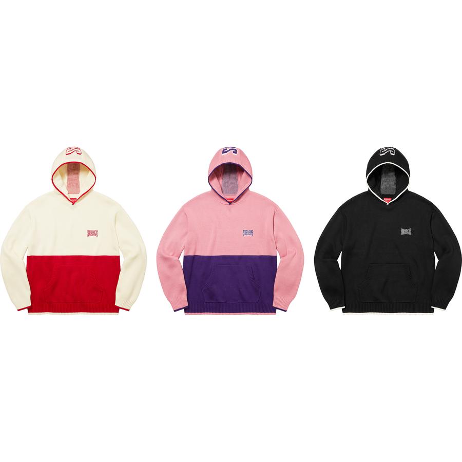 Supreme 2-Tone Hooded Sweater releasing on Week 7 for fall winter 2021