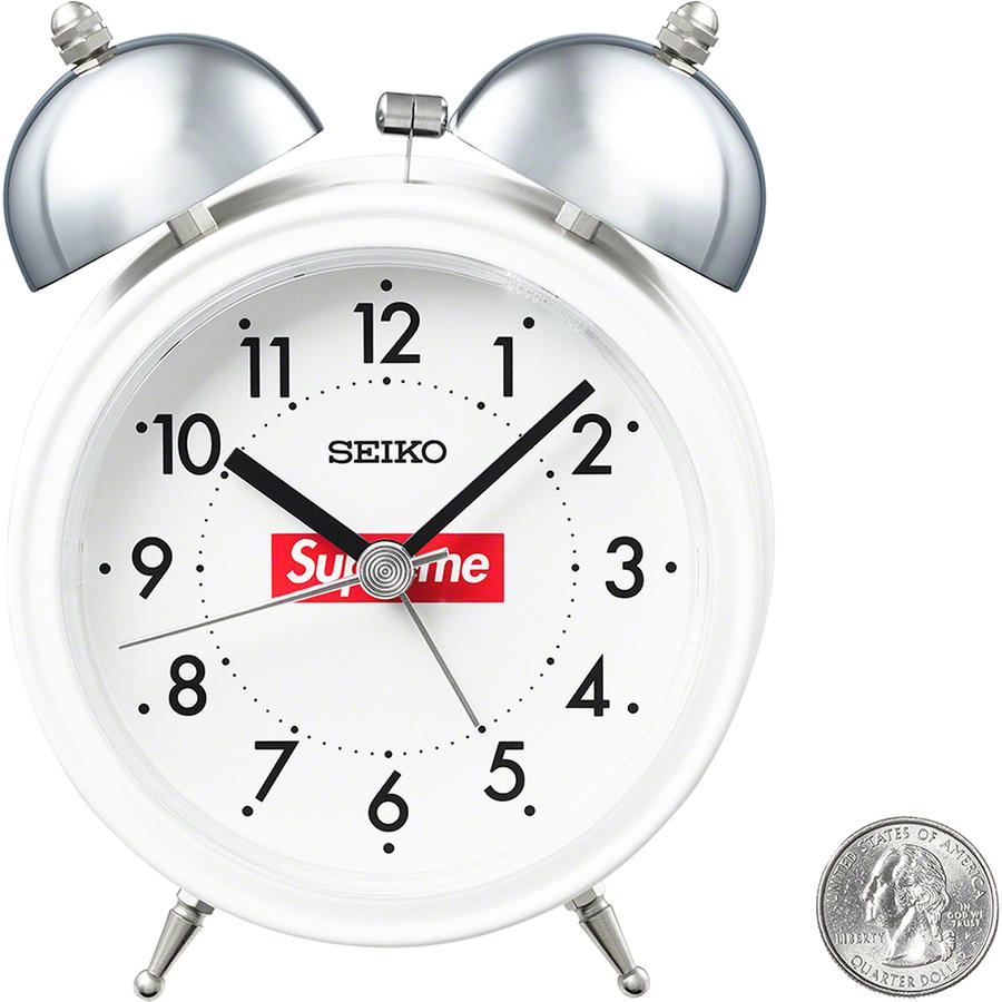 Details on Supreme Seiko Alarm Clock from fall winter
                                            2022 (Price is $54)