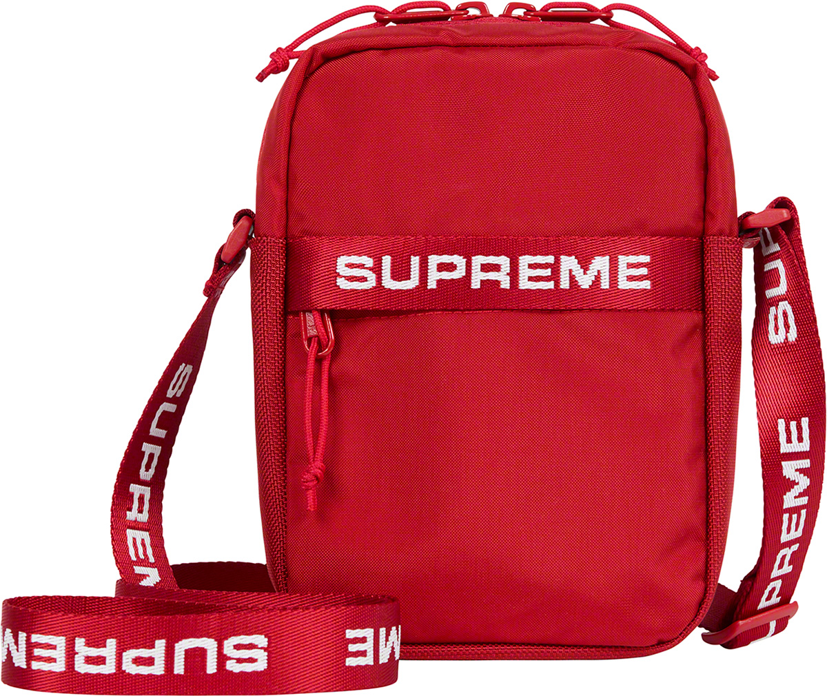 Supreme Cordura Shoulder Bag Red 2022FW