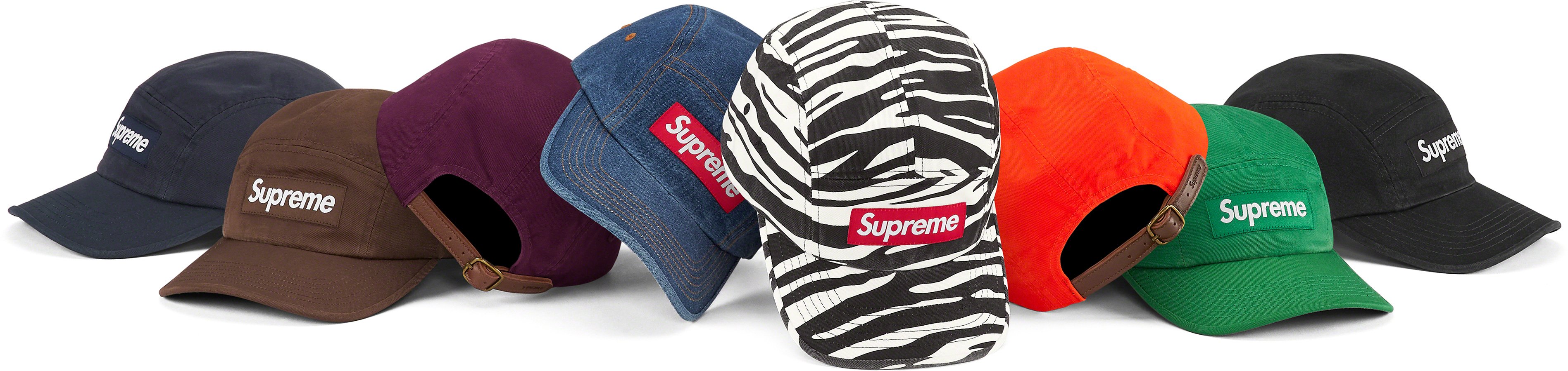 Supreme Washed Chino Twill Camp Cap – The Hat Circle by X Terrace