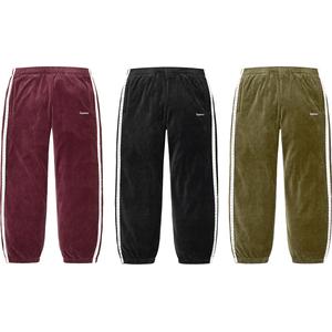 Studded Velour Track Pant - fall winter 2022 - Supreme