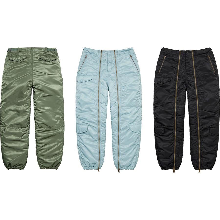 Details on Nylon Flight Pant from fall winter
                                            2022 (Price is $298)