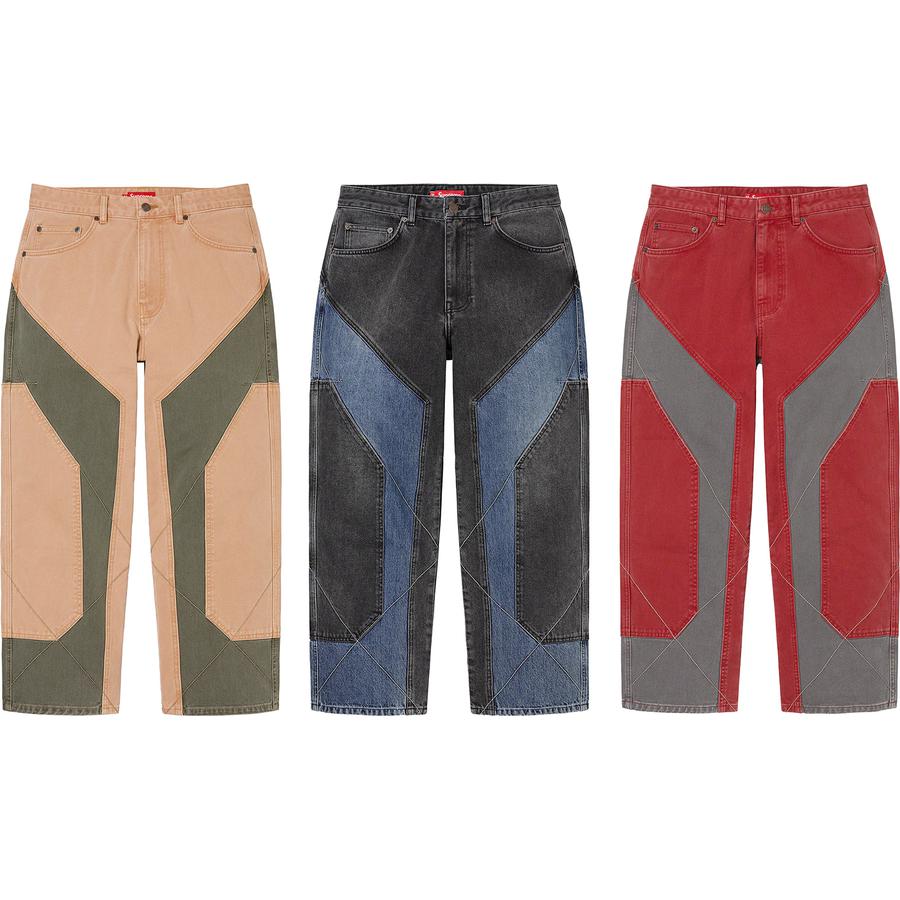 Details on 2-Tone Paneled Jean from fall winter
                                            2022 (Price is $178)