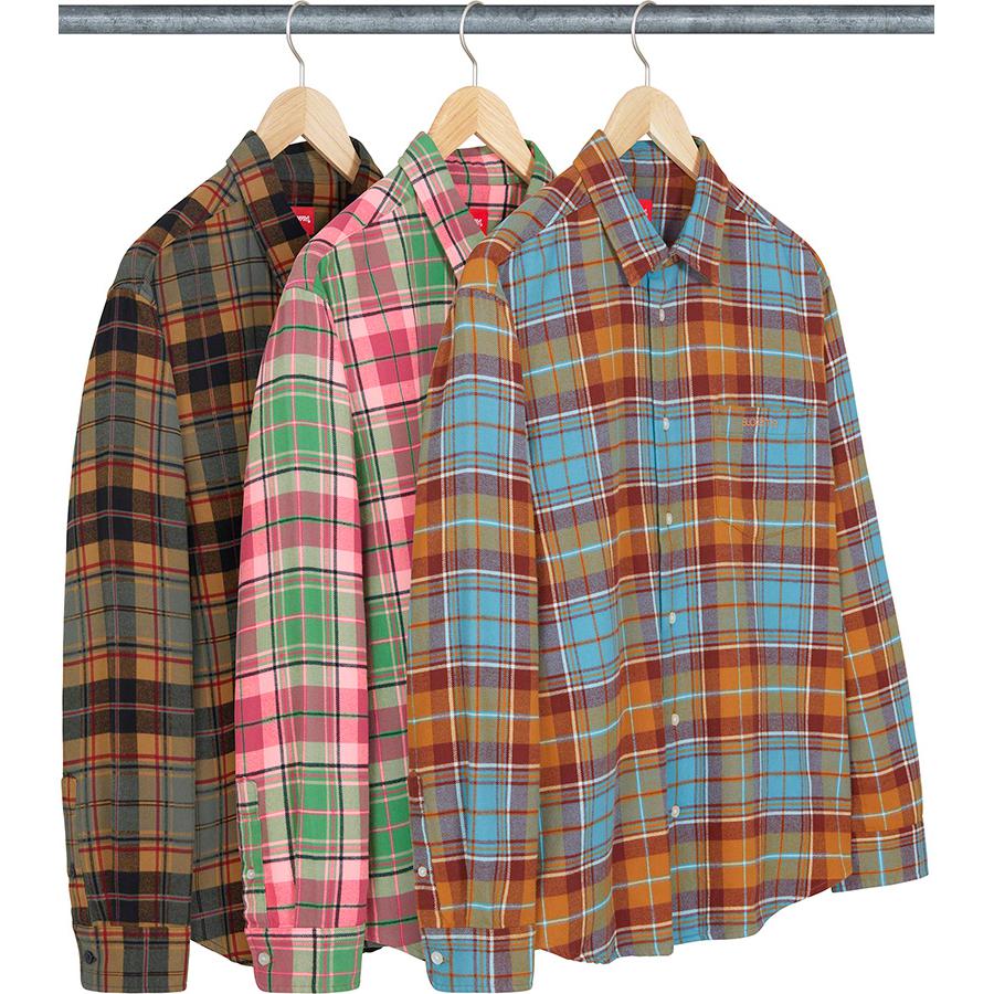 Heavy Flannel Shirt - fall winter 2022 - Supreme