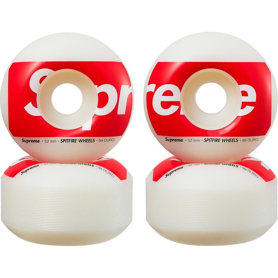 Details on Supreme Spitfire Shop Wheels (Set of 4) from fall winter
                                            2022 (Price is $36)