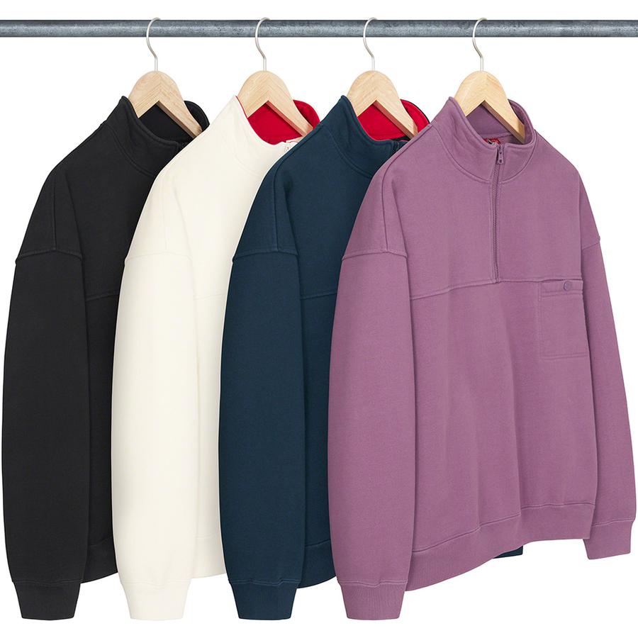 Supreme Washed Half Zip Pullover releasing on Week 6 for fall winter 2022