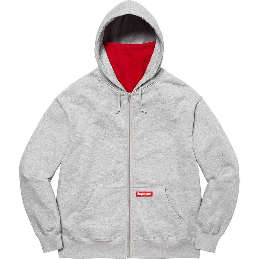 Details on Double Hood Facemask Zip Up Hooded Sweatshirt  from fall winter
                                                    2022 (Price is $168)