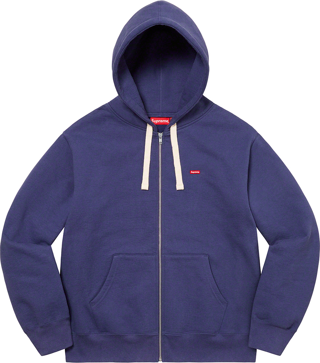Supreme Small Box Drawcord Zip Up Hooded-