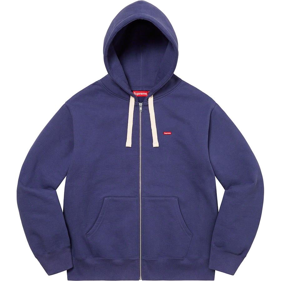 Details on Small Box Drawcord Zip Up Hooded Sweatshirt  from fall winter
                                                    2022 (Price is $158)