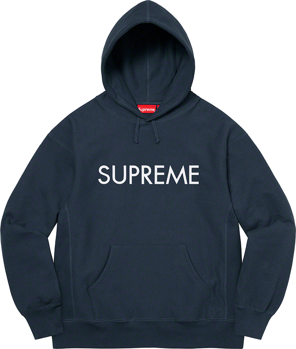 Supreme Capital Hooded Sweatshirt \