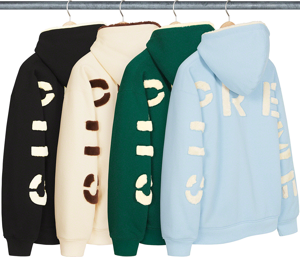 27,299円Supreme FauxFur Zip Up Hooded Sweatshirt