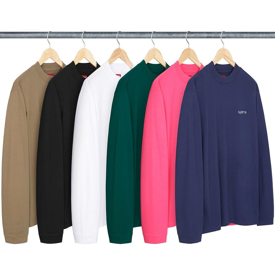 Supreme Mock Neck L S Top releasing on Week 1 for fall winter 2022
