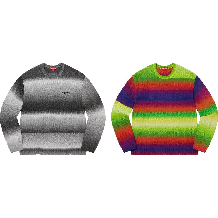 Supreme Gradient Stripe Sweater Multi-