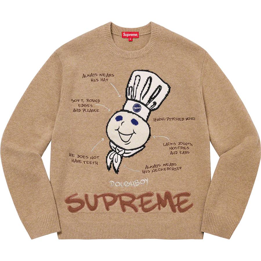 Details on Doughboy Sweater  from fall winter
                                                    2022 (Price is $188)