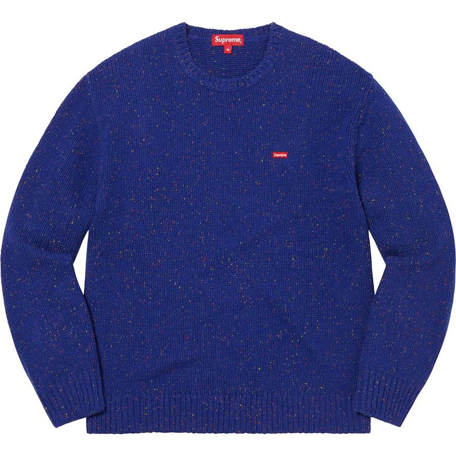 Details on Small Box Speckle Sweater  from fall winter
                                                    2022 (Price is $148)