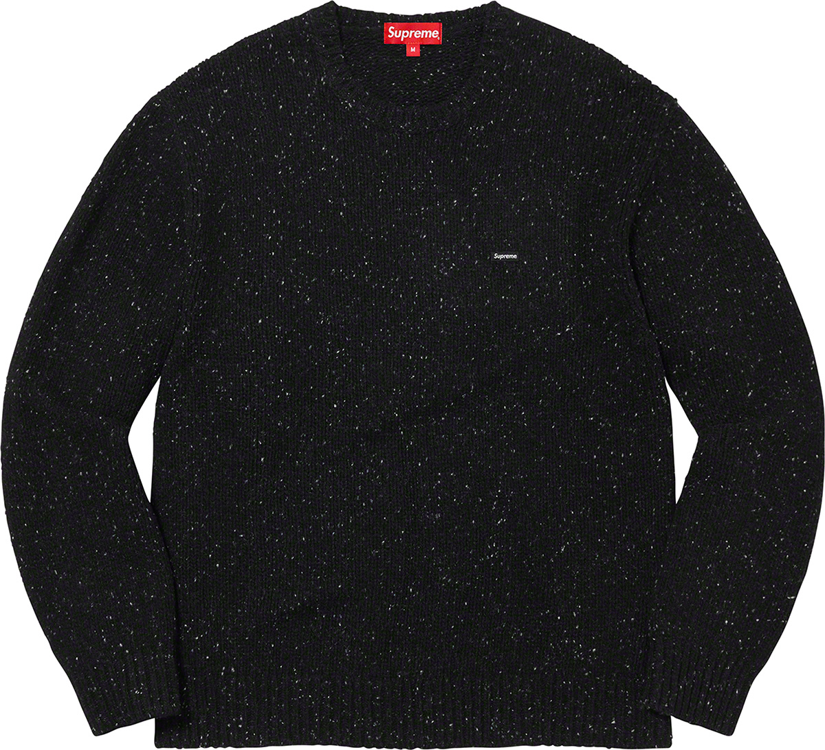 supreme AW22  small box speckle sweaterベージュになります