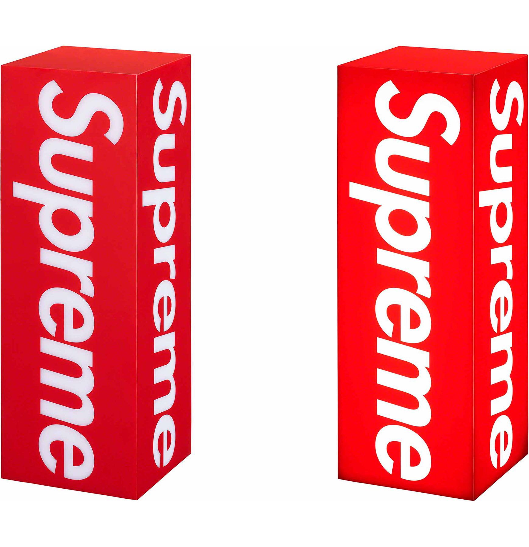 Supreme Box Logo Lamp red 新品