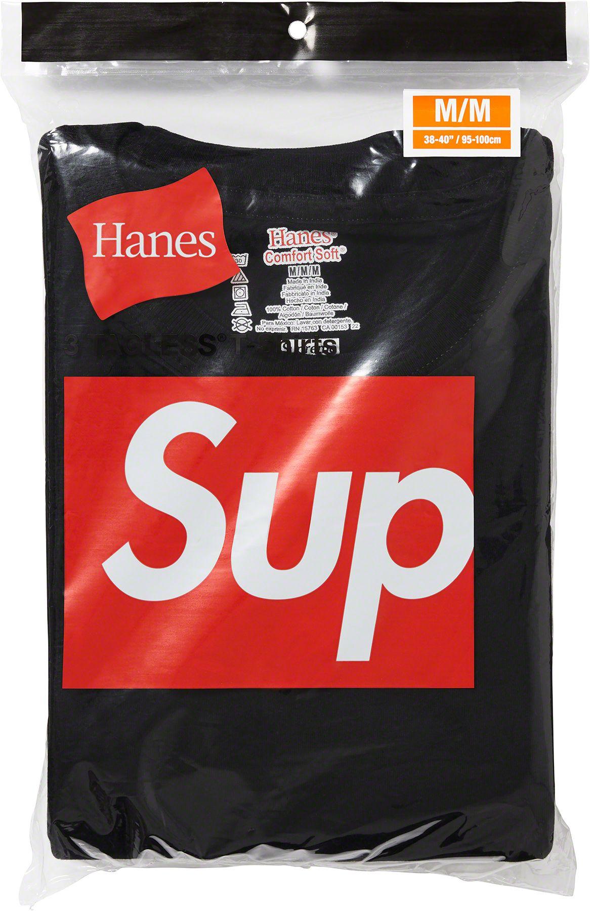 Supreme Hanes Tagless Tees (3 Pack) White – CA.DI.ME.