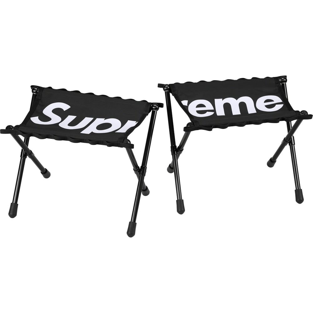 Details on Supreme Helinox Tactical Field Stool (Set of 2)  from fall winter
                                                    2023 (Price is $248)
