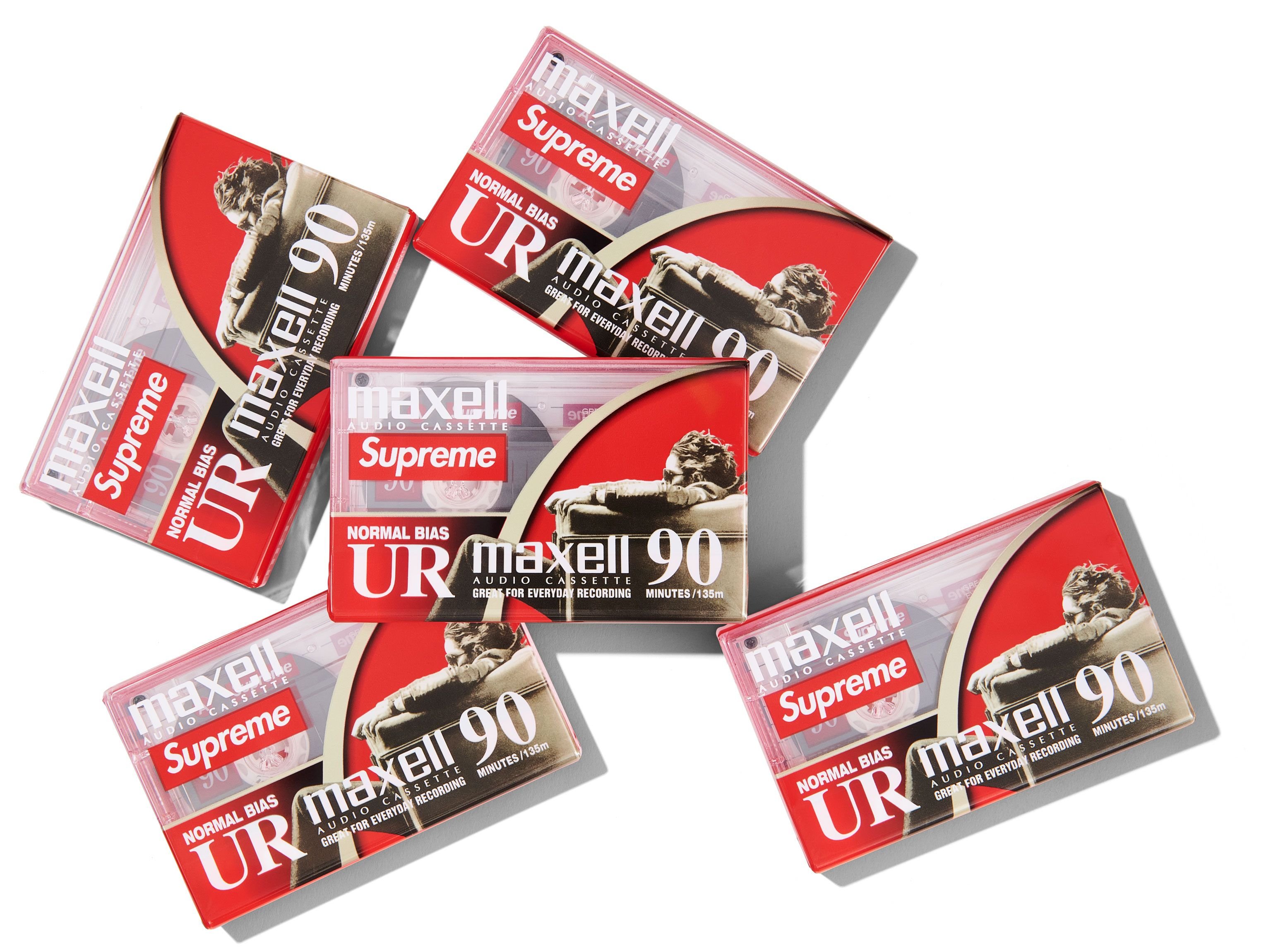 Supreme Maxell Cassette Tapes (5 Pack)-