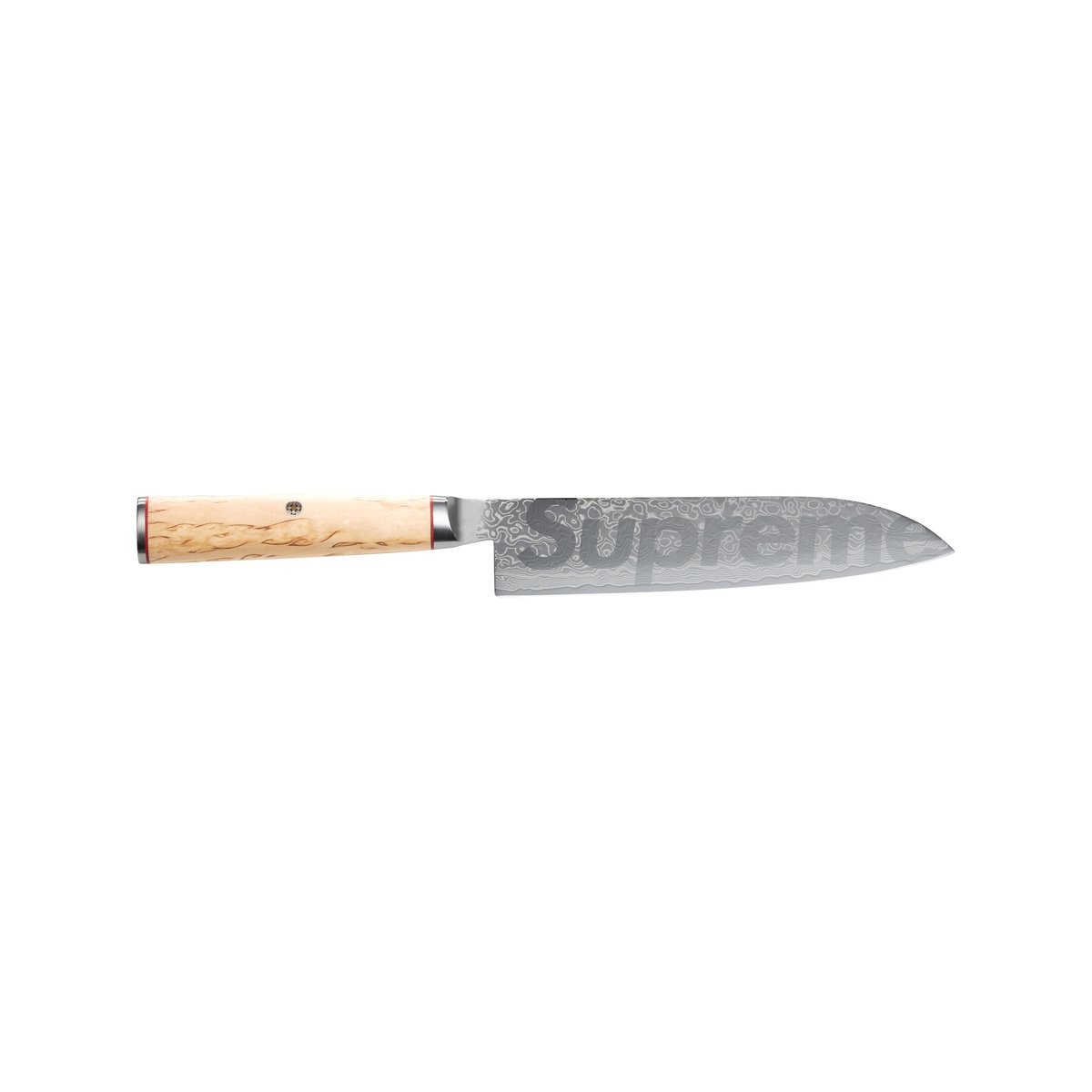 Details on Supreme Miyabi Birchwood Santoku 7" Knife from fall winter
                                            2023 (Price is $398)