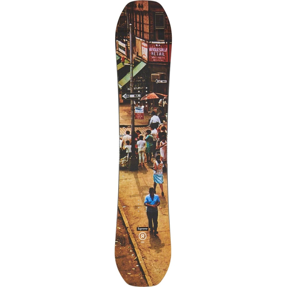 Details on Supreme RIDE Snowboards  from fall winter
                                                    2023 (Price is $648)