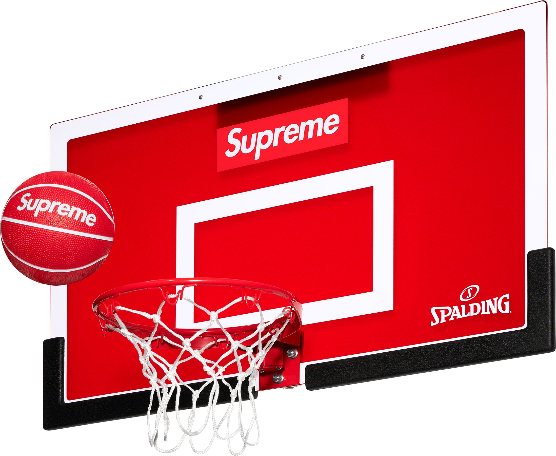 在庫あり即納 Supreme x Spalding Mini Basketball Hoop | artfive.co.jp