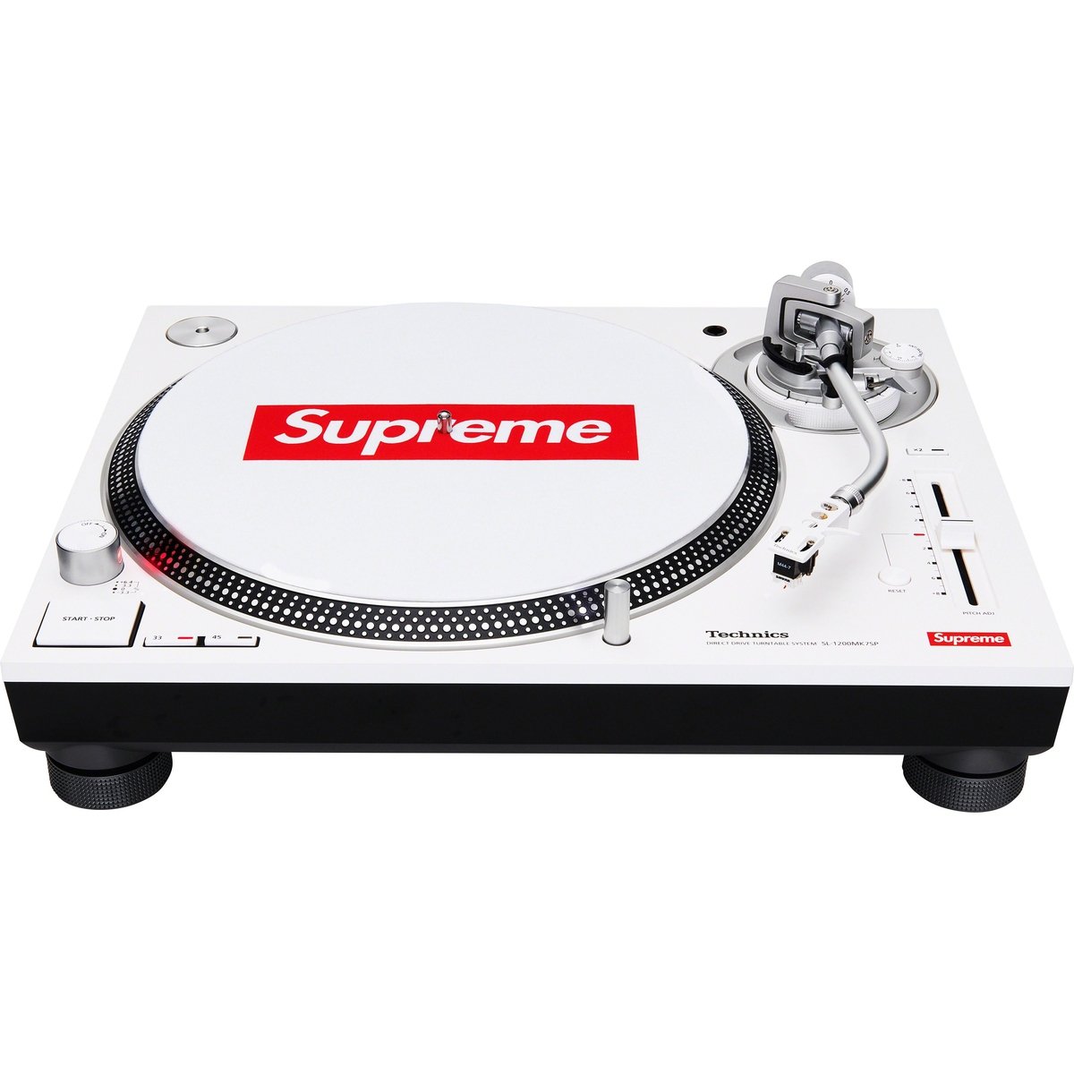 Details on Supreme Technics SL-1200MK7 Turntable from fall winter
                                            2023 (Price is $1498)