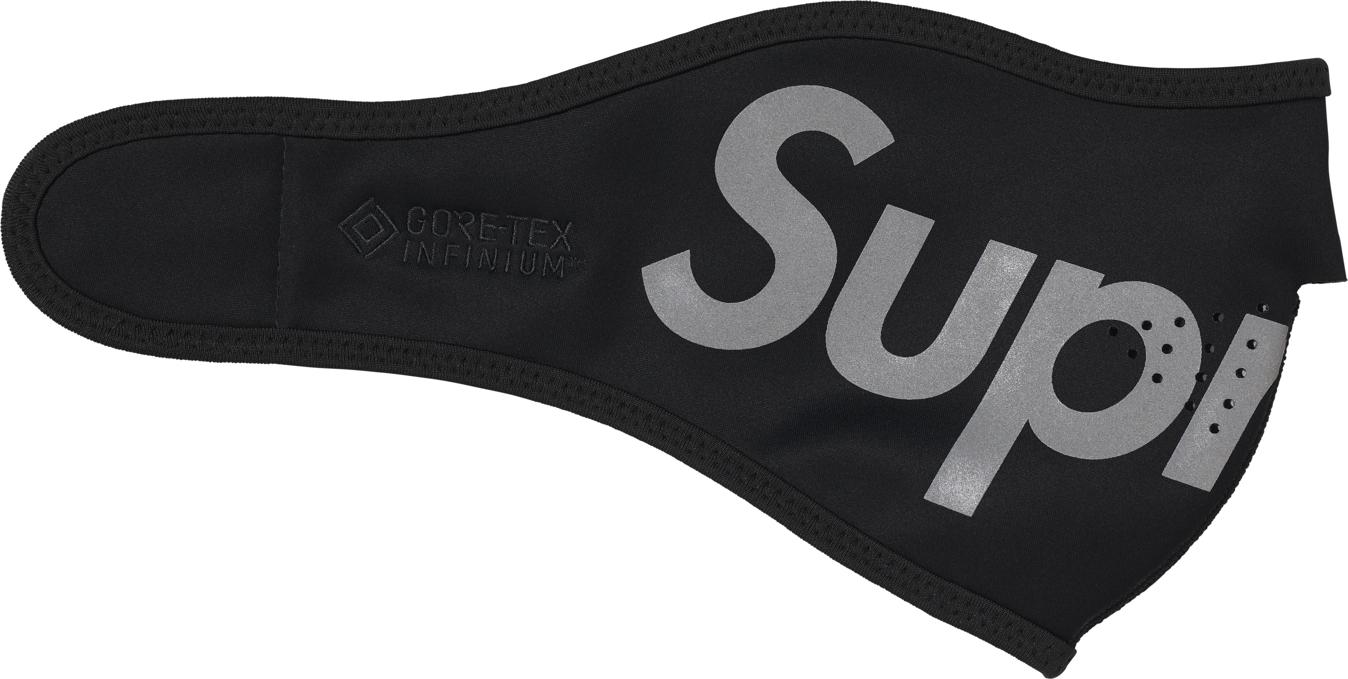22FW Supreme Windstopper Facemask Black 黒サイズOnesize
