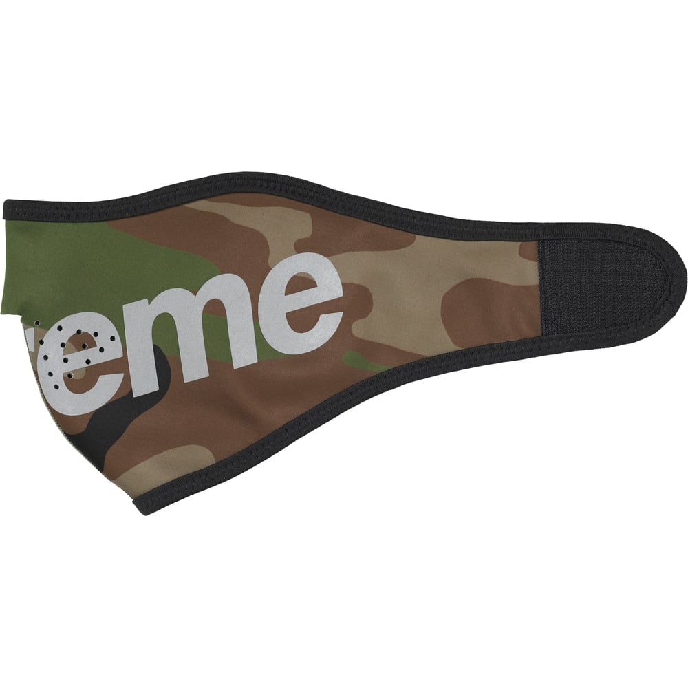 Supreme X Windstopper Camouflage-print Face Mask in Brown