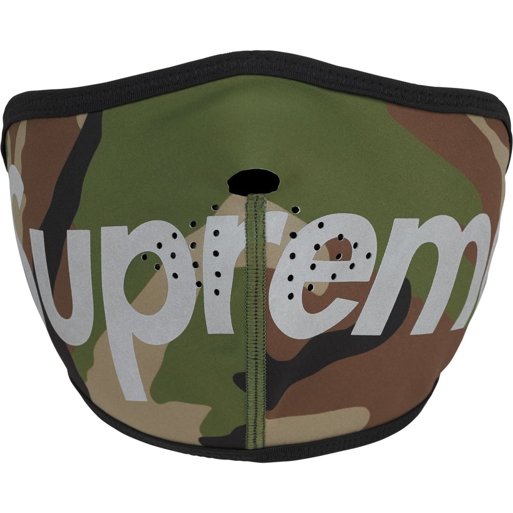 Supreme X Windstopper Camouflage-print Face Mask in Brown