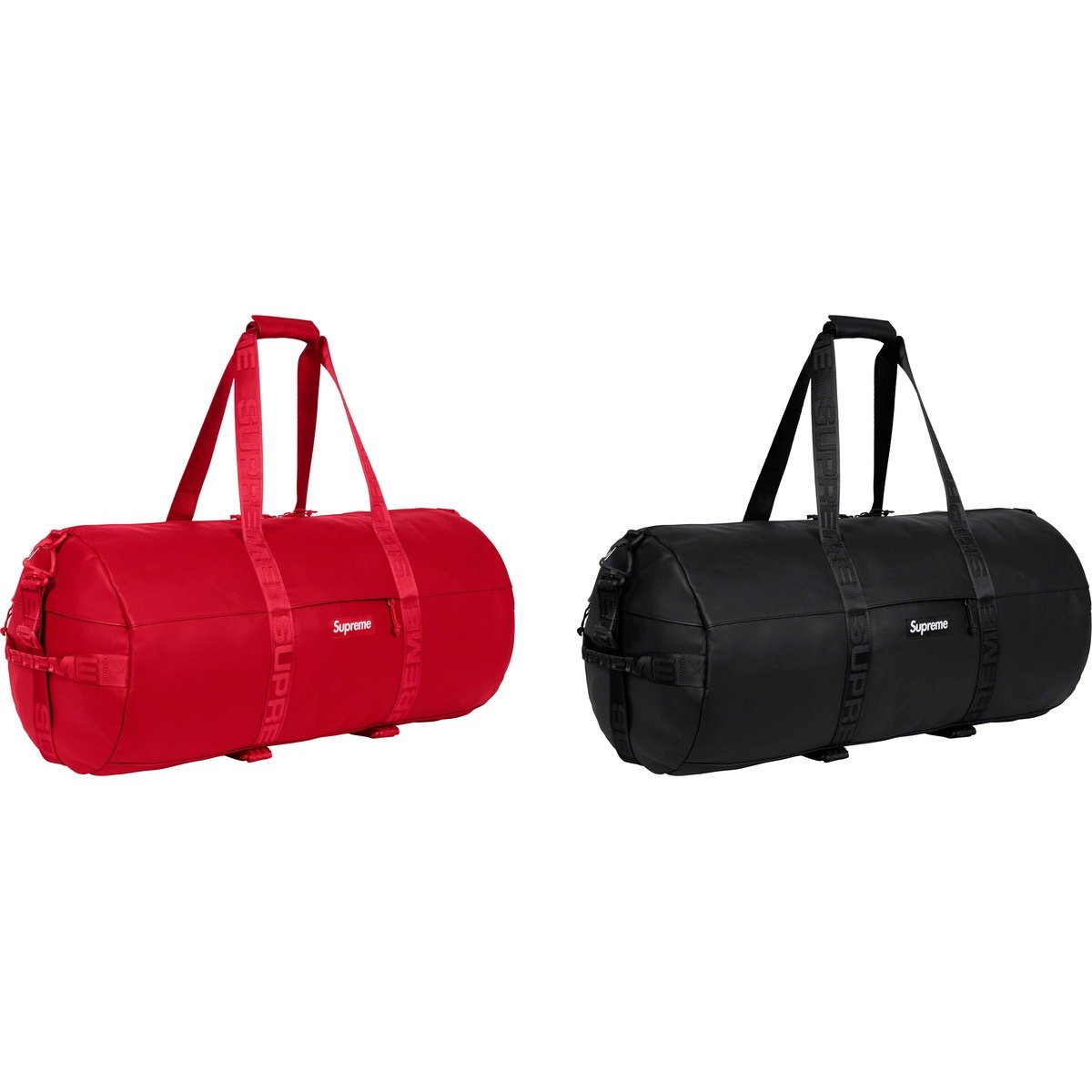 Supreme Leather Large Duffle Bag releasing on Week 10 for fall winter 2023
