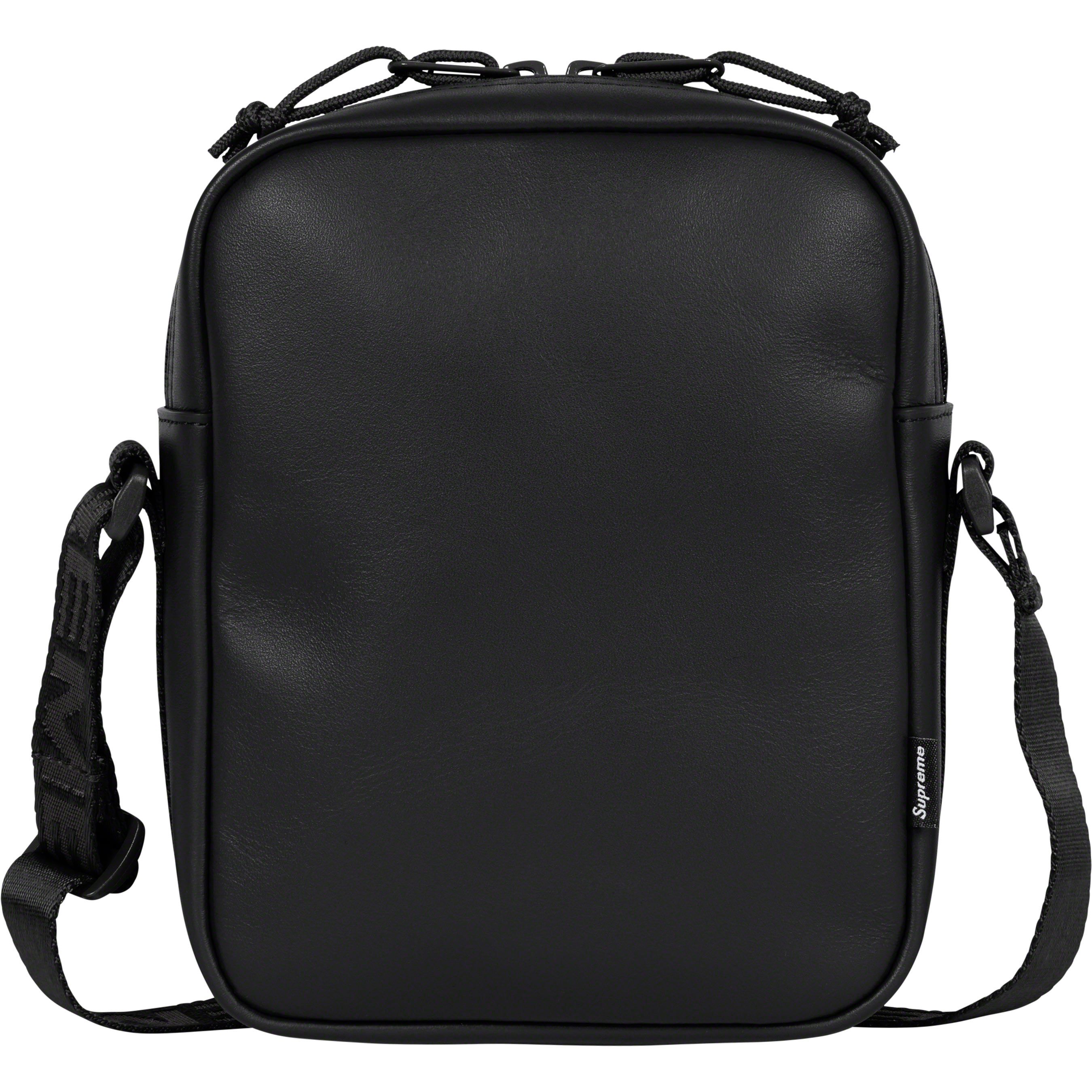 安心の通販 Supreme Leather Shoulder Bag Black ショルダー | www ...
