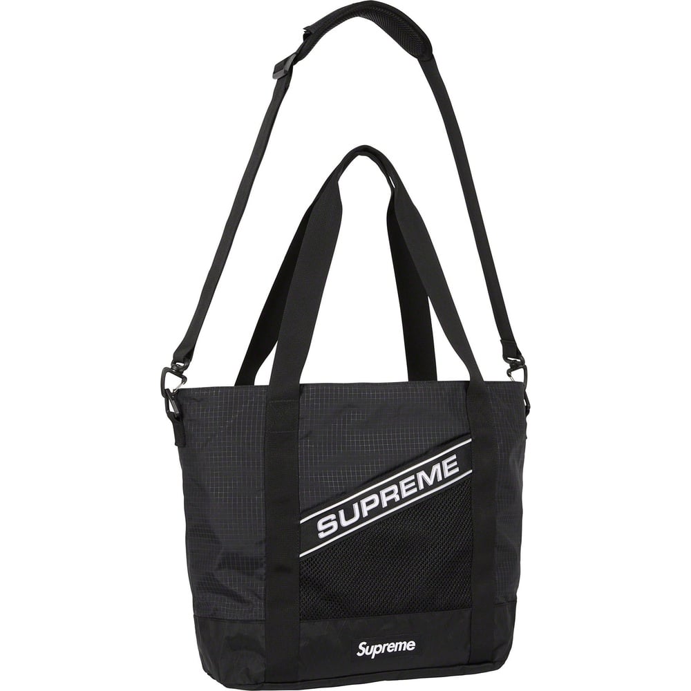 Supreme Logo Tote Bag Black