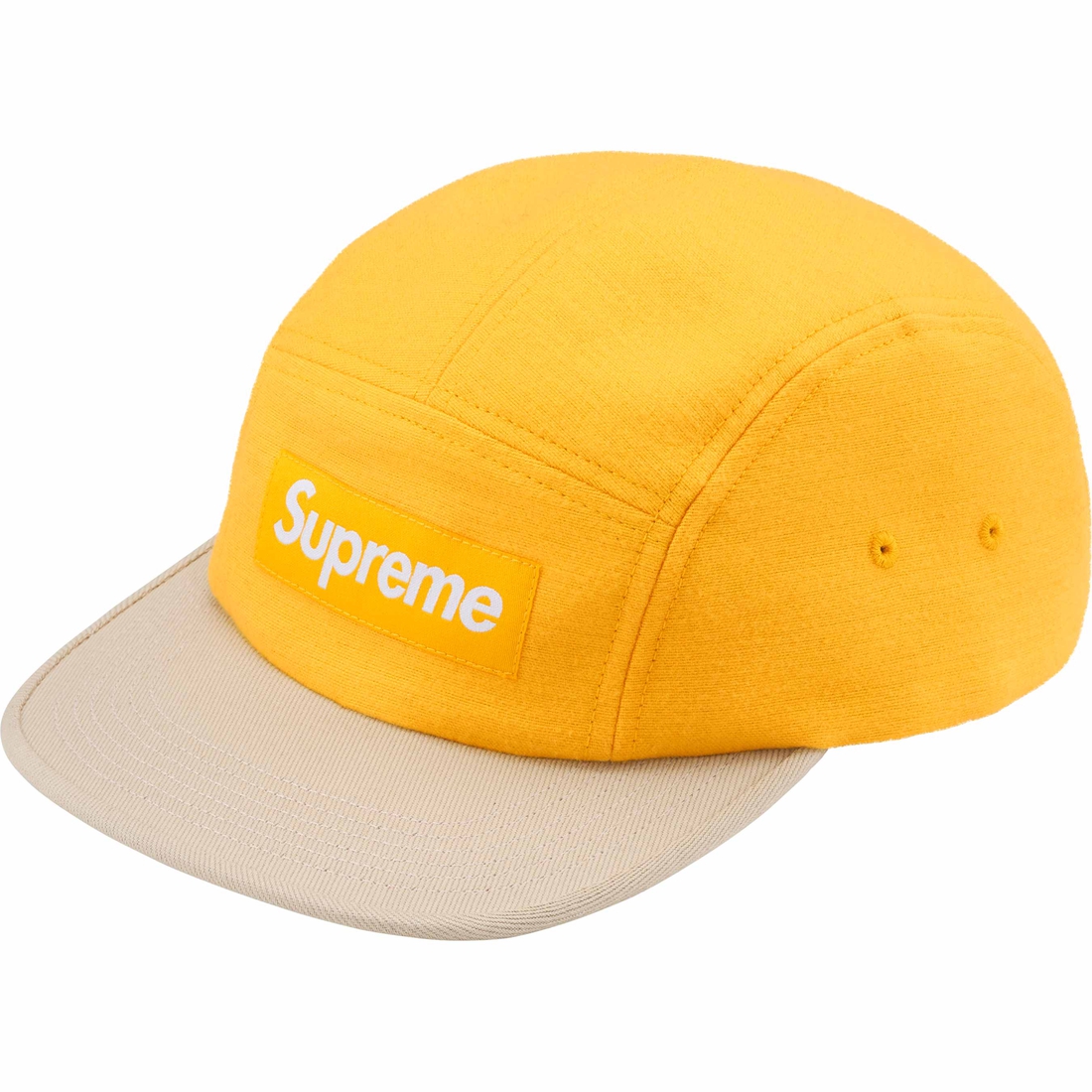 Details on 2-Tone Camp Cap Yellow from fall winter
                                                    2023 (Price is $48)