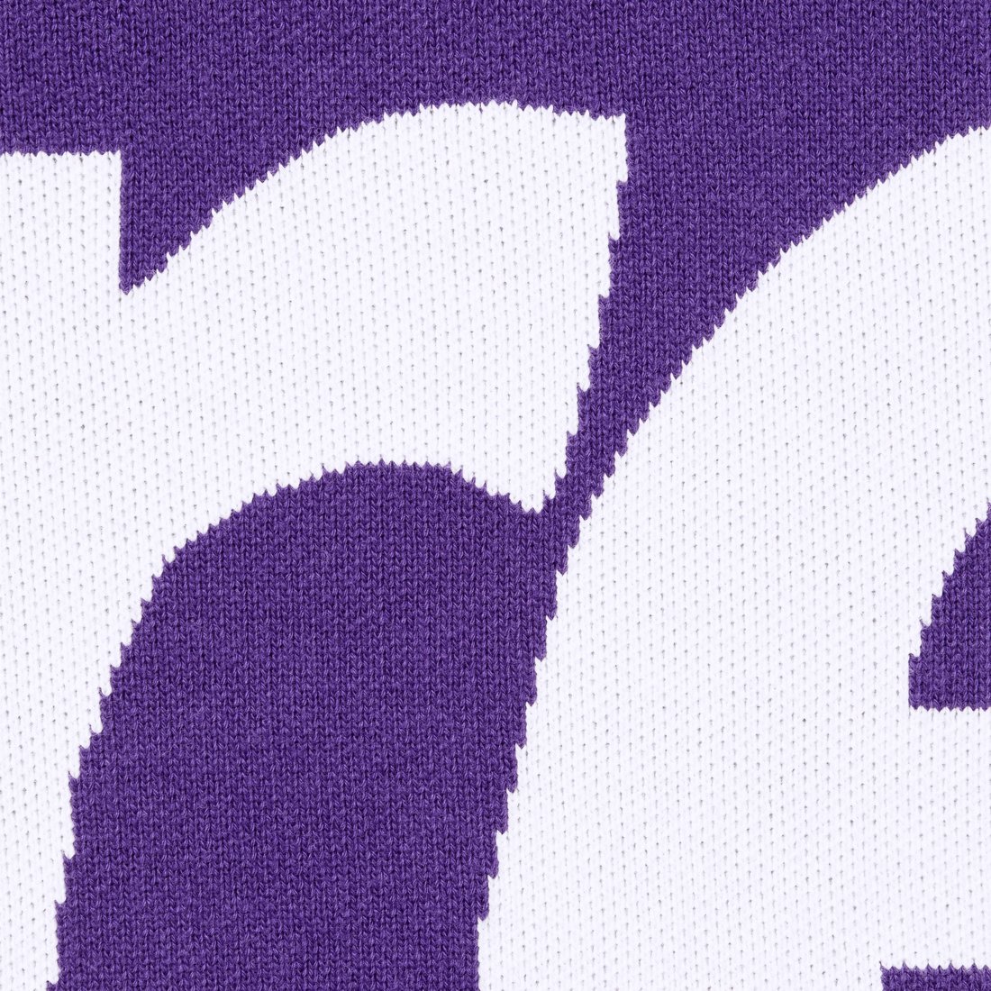 Details on Big Logo Jacquard Hooded Sweatshirt Purple from fall winter
                                                    2023 (Price is $168)