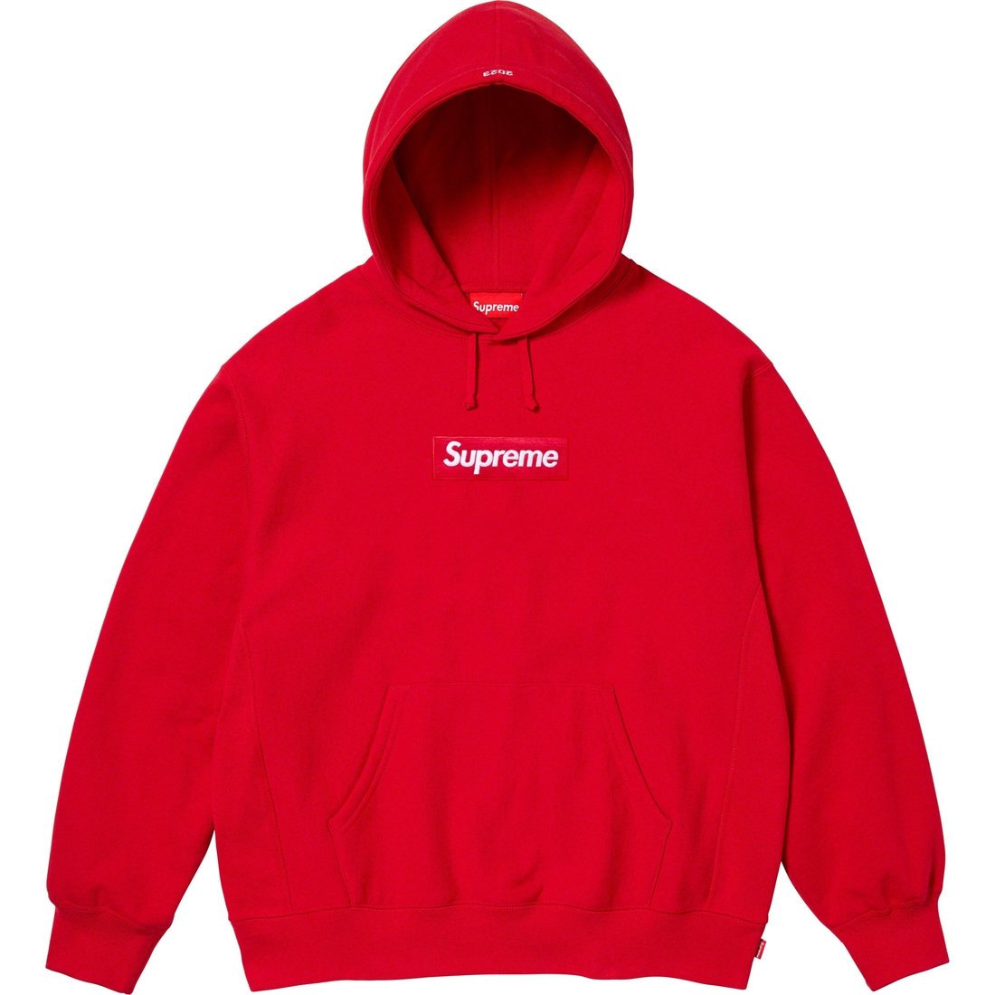 Details on Box Logo Hooded Sweatshirt Red from fall winter
                                                    2023 (Price is $168)
