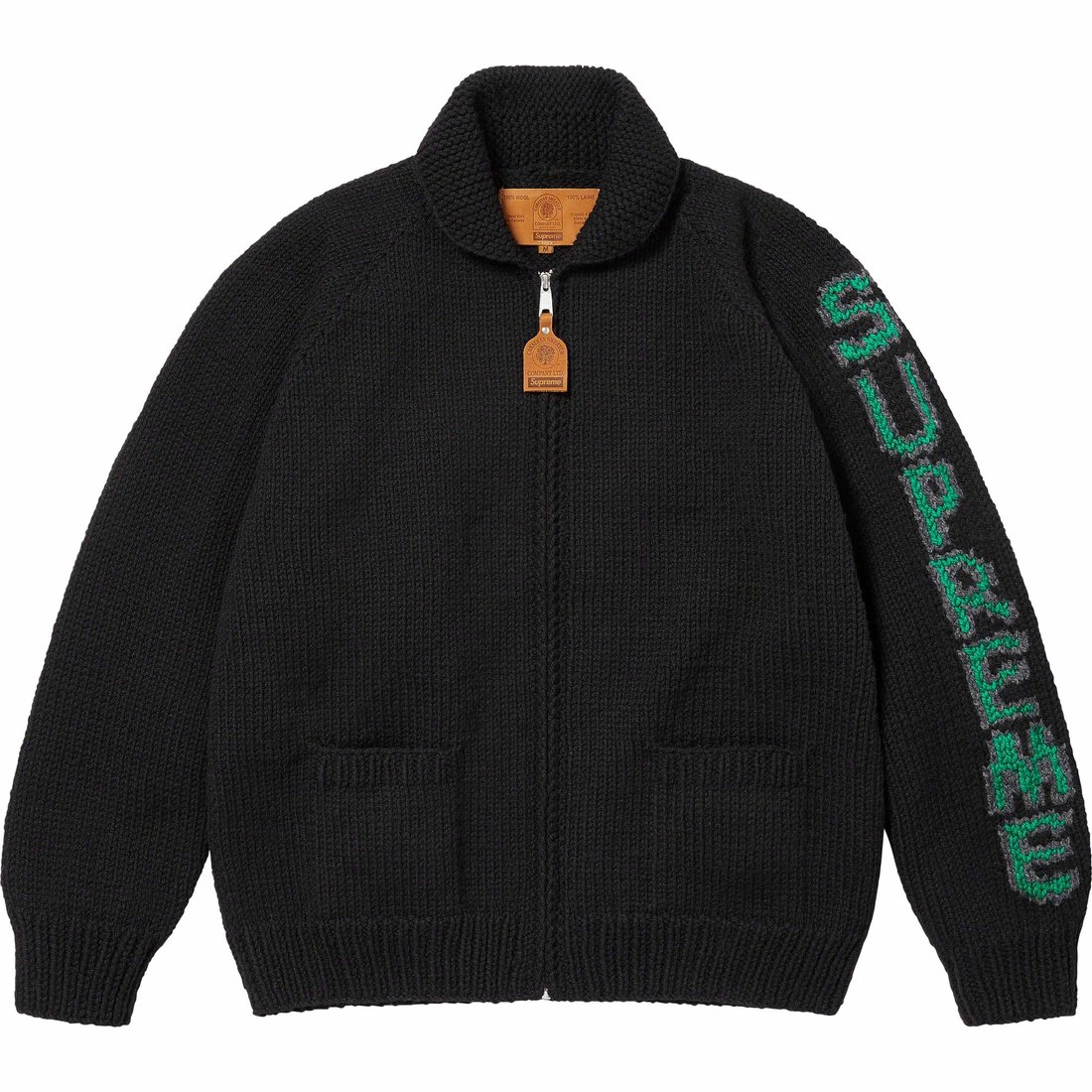 Details on Camacho Cowichan Sweater Black from fall winter
                                                    2023 (Price is $498)