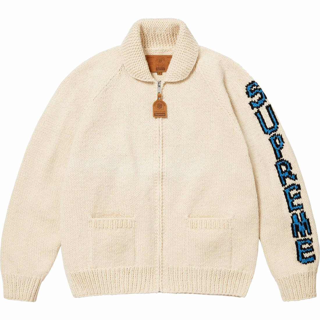 Details on Camacho Cowichan Sweater Natural from fall winter
                                                    2023 (Price is $498)