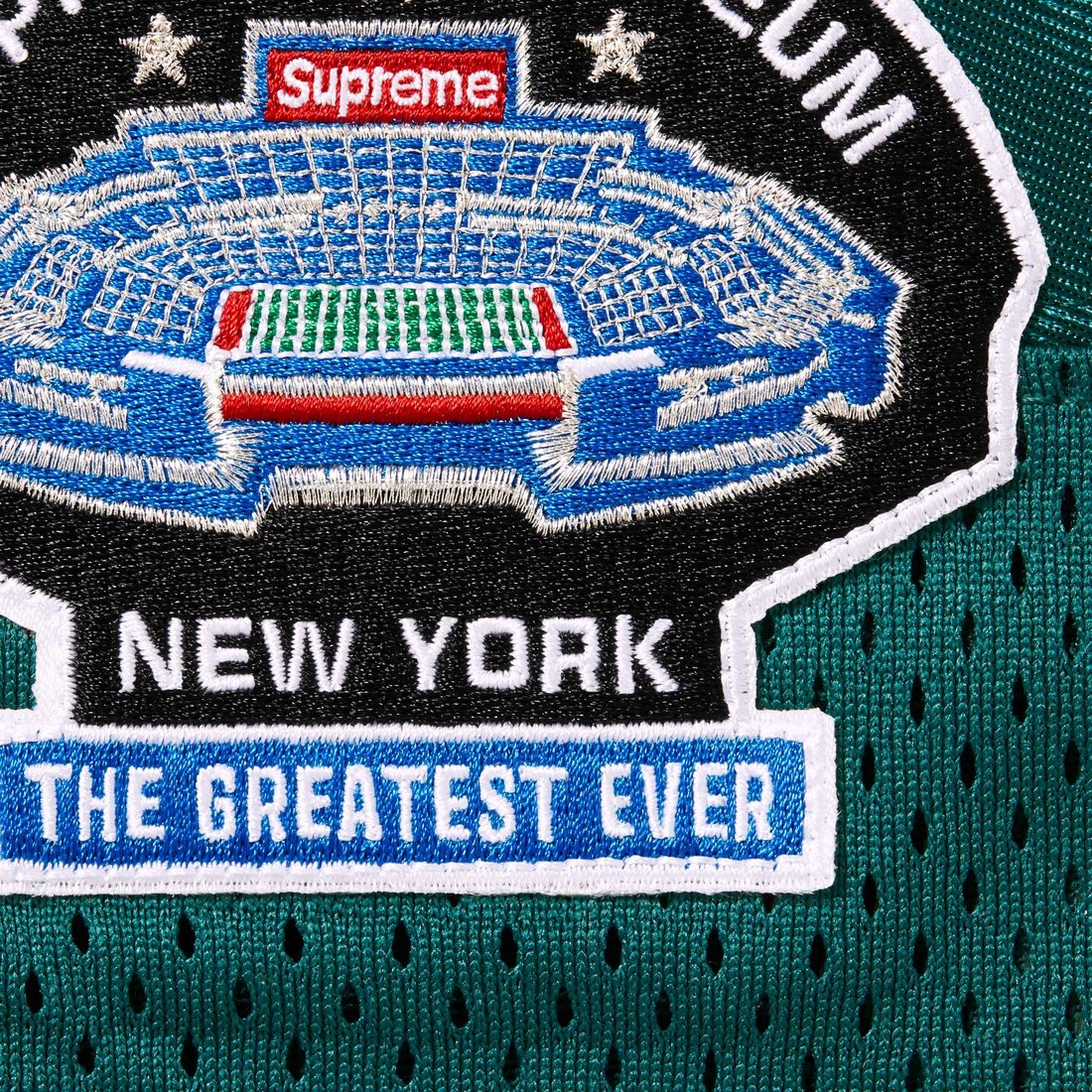 Details on Championships Football Jersey Dark Teal from fall winter
                                                    2023 (Price is $148)